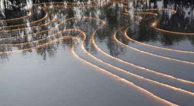 现代水景 镜面水景